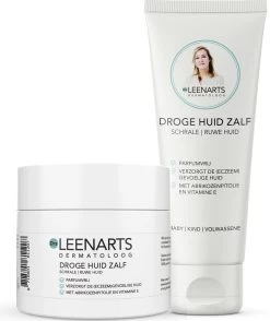 Drs Leenarts Droge Huid Zalf - Huidverzorging - Eczeem - Vitamine E - Zalf - Parfumvrij - 125ml