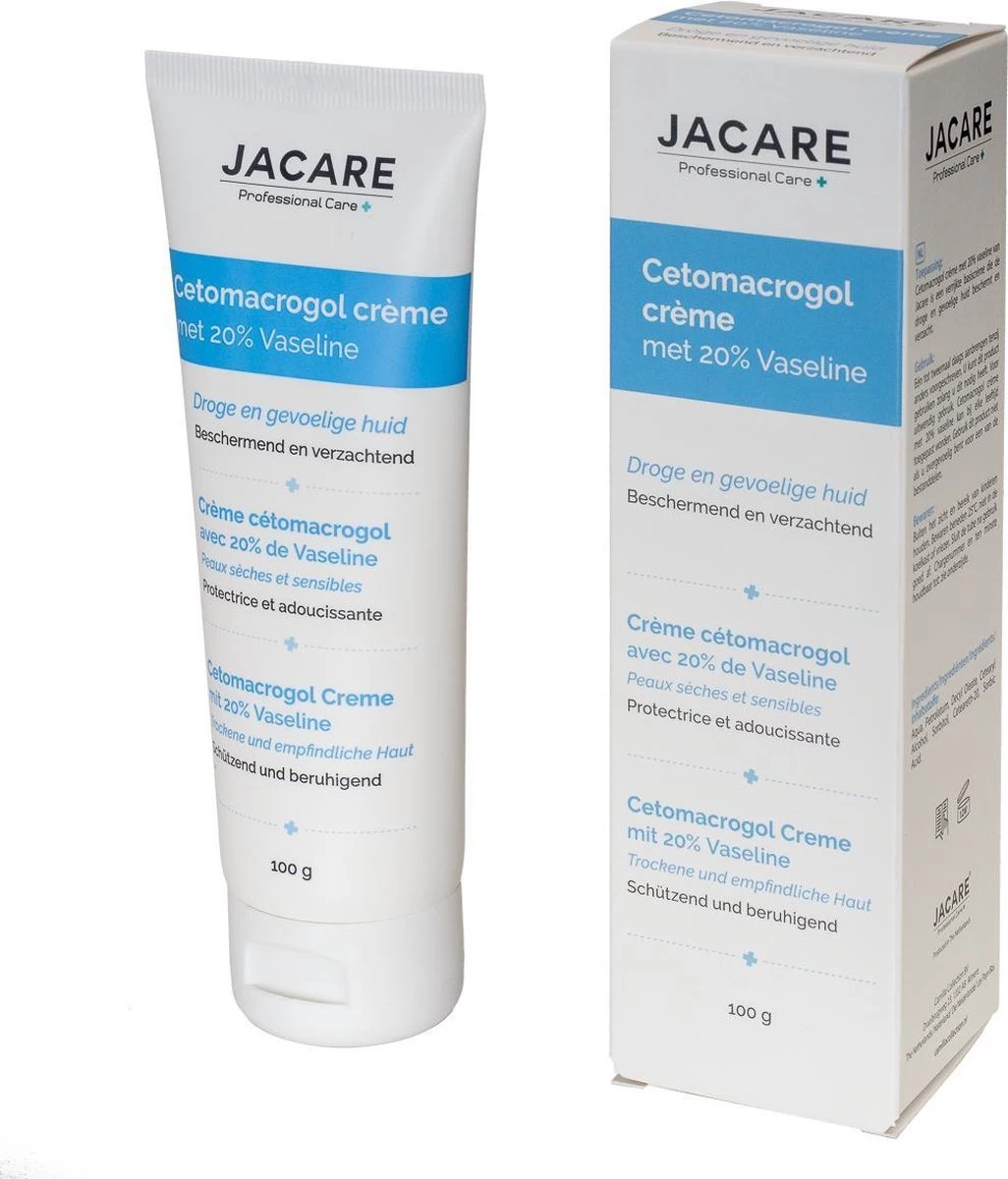Jacare Cetomacrogol Creme 20% Vaseline 100 Gr - Afbeelding 2