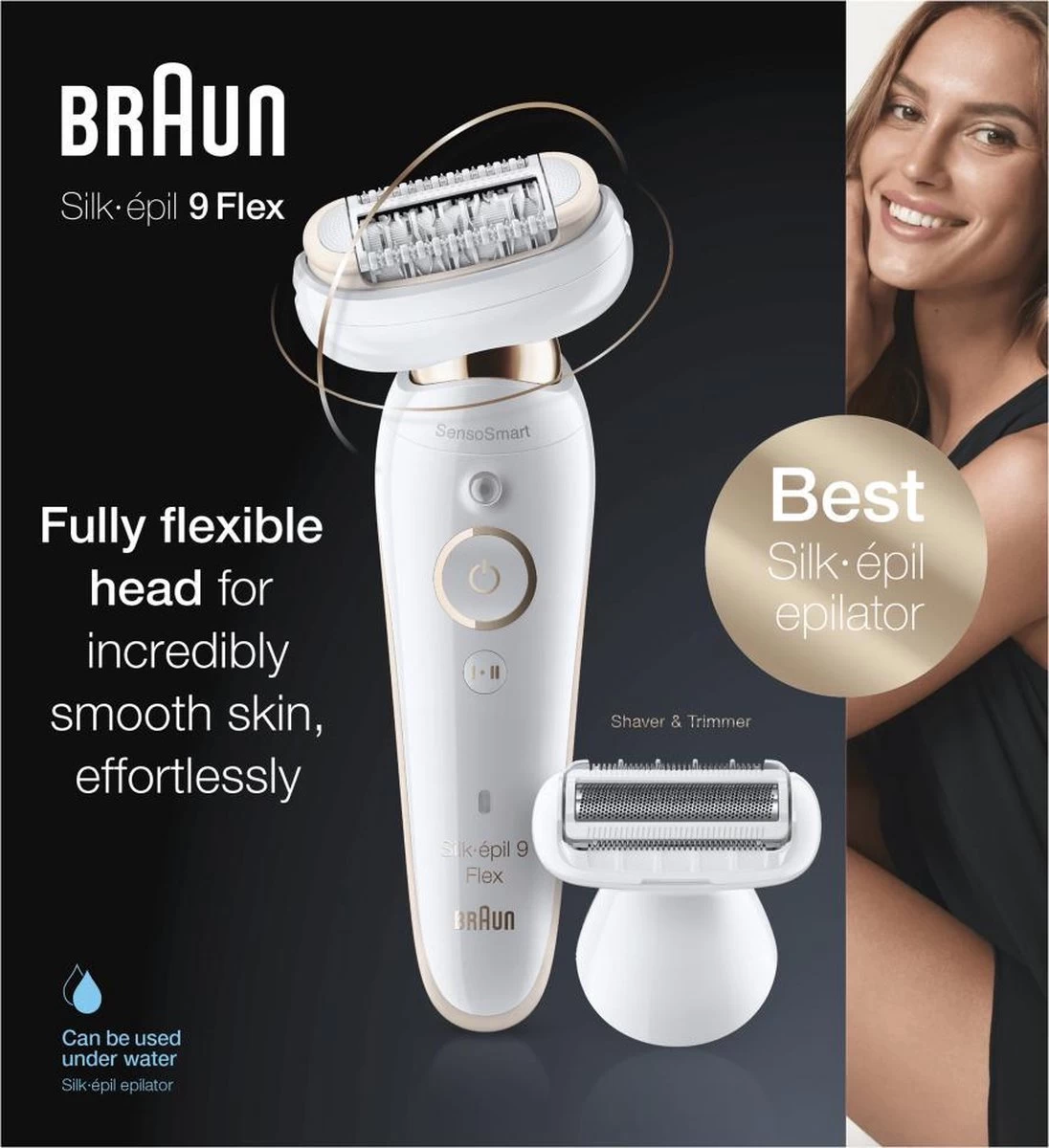 Braun Silk-épil 9002 Flex Wet & Dry Epilator - Afbeelding 10