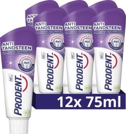 Prodent Anti-Tandsteen Tandpasta - 12 X 75 Ml - Voordeelverpakking