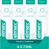 Elmex Sensitive Tandpasta 4 X 75ml - Voor Gevoelige Tanden - Voordeelverpakking