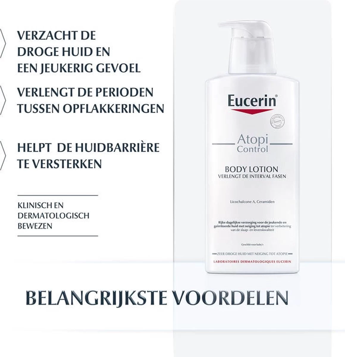 Eucerin AtopiControl Body Care Lotion 12% Omega - Bodylotion - 400 Ml - Afbeelding 7