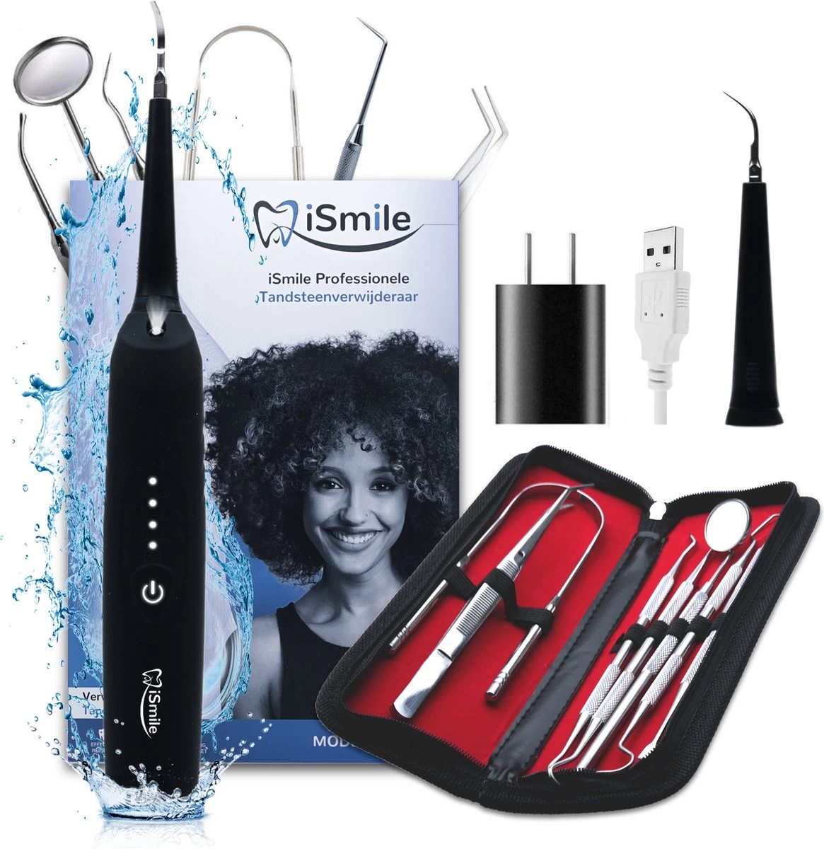 ISmile® - ISM-2199 - Elektrische Tandsteen Verwijderaar Met Sonische Trillingen