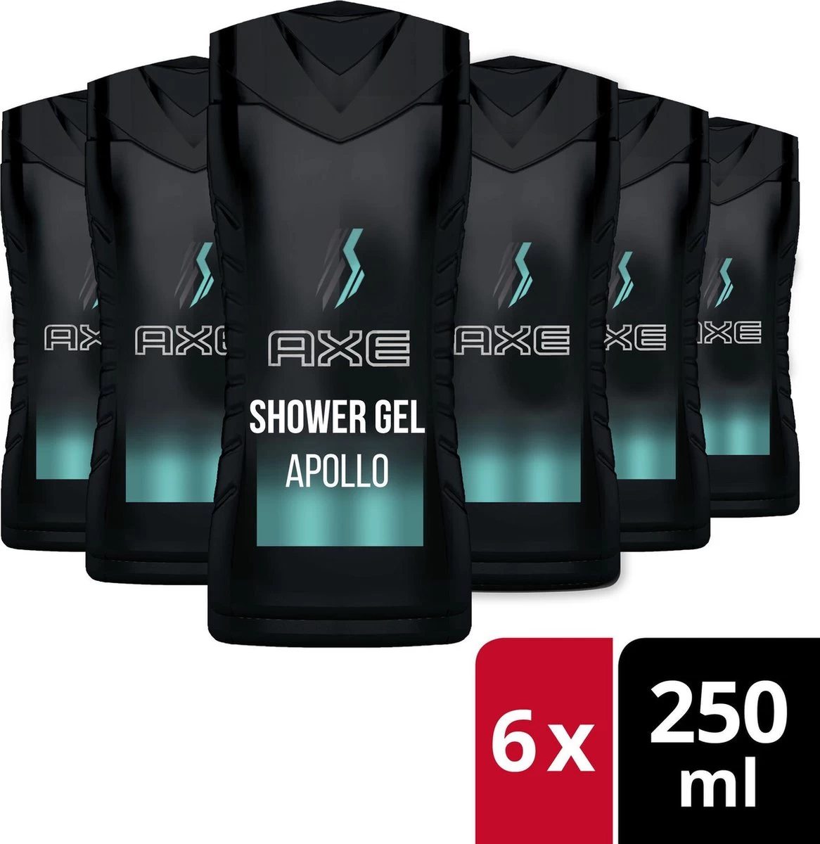 Axe Apollo Showergel - 6 X 250 Ml - Voordeelverpakking - Afbeelding 16