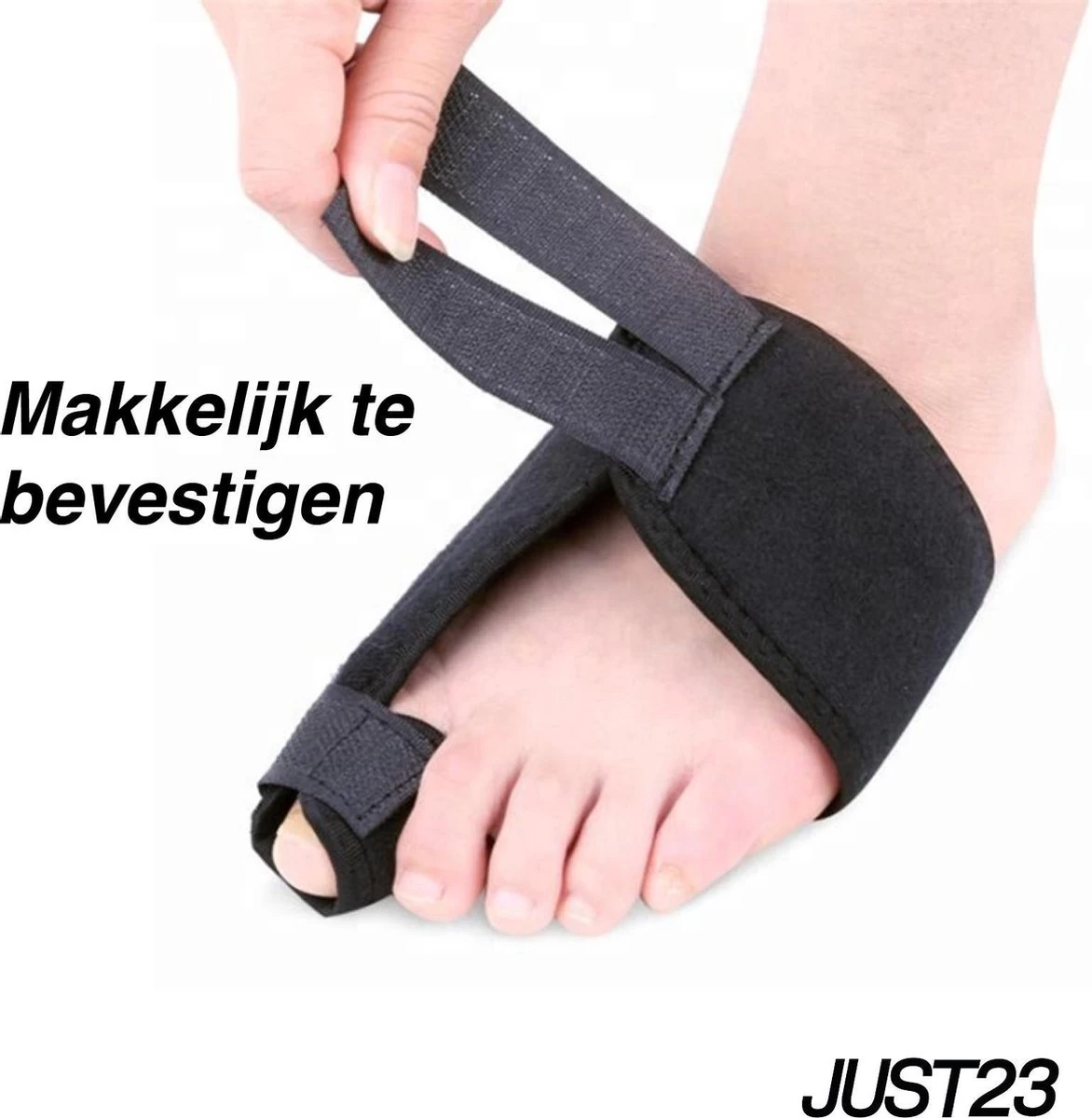 JUST23 Hallux Valgus Grote Teencorrector - Maat 35-38 (S) - Epitact - Teen Bescherming - Teenspreider - Brace Voor Grote Teen - Teen Corrector - Voet Brace - Teen Spalk - Teen Beschermer - Afbeelding 6