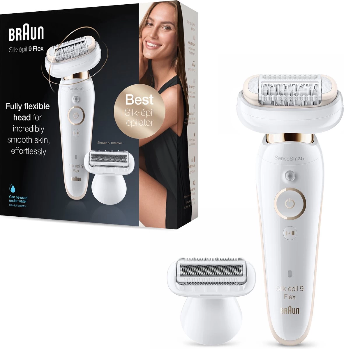 Braun Silk-épil 9002 Flex Wet & Dry Epilator - Afbeelding 2