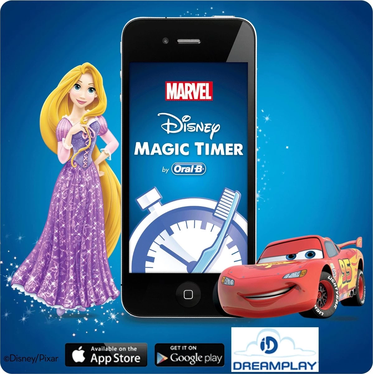 Oral B Oral-B Stages Power Kids Tandenborstel Op Batterijen Cars - Afbeelding 5