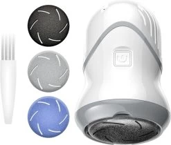 MW® Elektrische Eeltverwijderaar - Voetvijl - Eelt Verwijderaar - Elektrische Vijl - 3 Vijlschijven