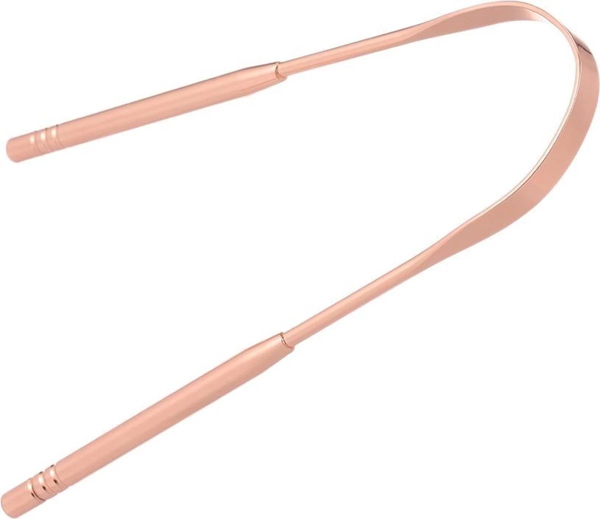 OrganiBrush 100% Koper Tongschraper / Tongreiniger - Antibacterieel - 2 Stuks - Afbeelding 3