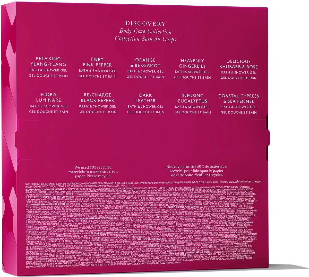 Molton Brown Discovery Set 10 X 30ml Bad/douchegel - Afbeelding 2