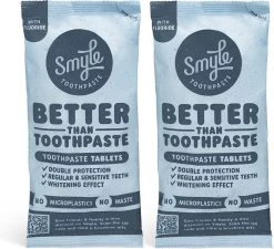 Smyle - Tandpasta Tabletten - Navulling - Met Fluoride - Tandpasta Tabs - 250 Stuk(s) - Plastic-vrij