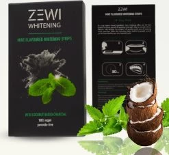 Zewi Professionele Tandenbleek Strips Tandenbleekset Whitening Strips Crest Whitestrips Teeth Kit Tanden Bleken Witte Tanden Zonder Peroxide - 28 Strips