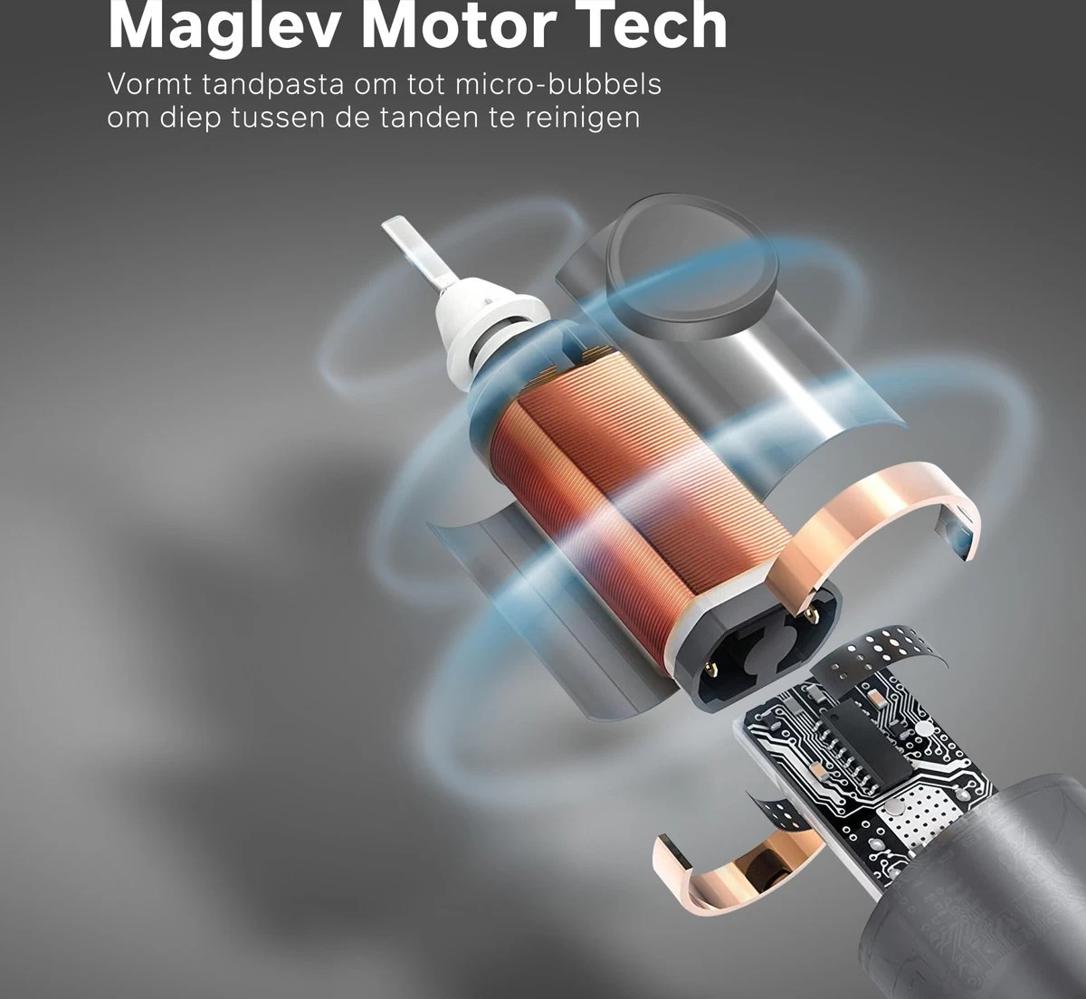 Bintoi® ISonic Pro Series D700 - Elektrische Tandenborstel - Ultra Whitening - Afbeelding 8