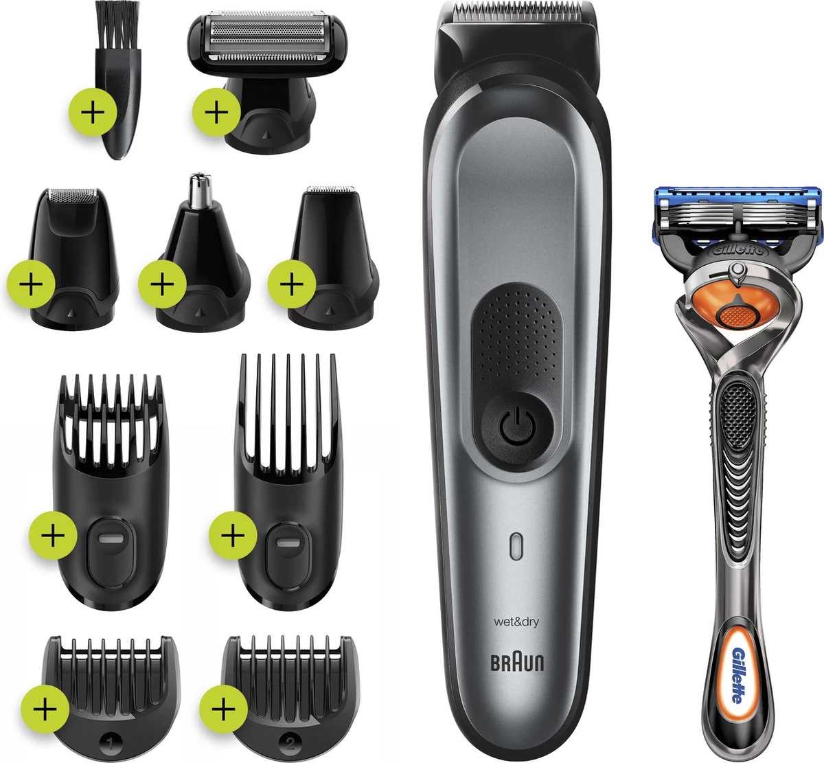 Braun Multigroomer 7221 - 10 In 1 Trimmer - Baardtrimmer Haartrimmer Bodygroomer - Afbeelding 6
