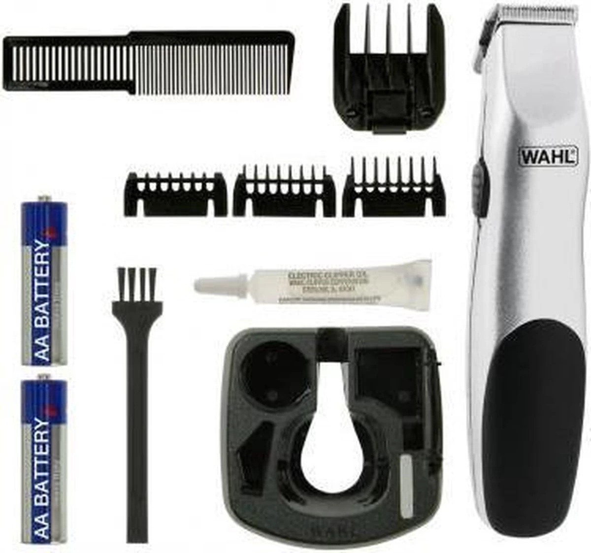 Wahl Groomsman Battery - Baardtrimmer - Draadloos - Zilver - Afbeelding 4