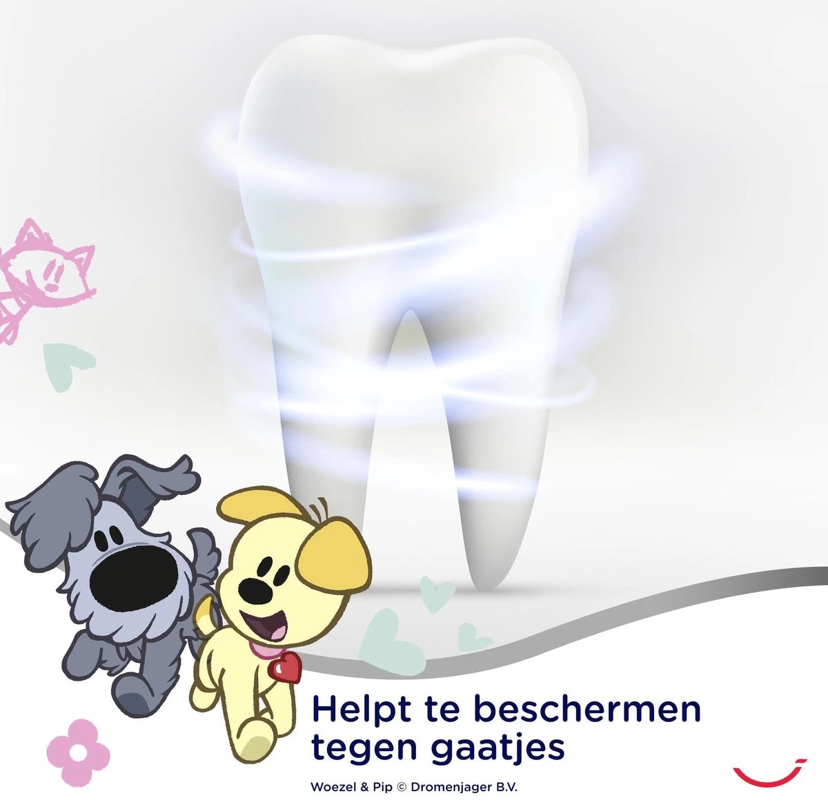 Prodent Kids 0-6 Jaar Woezel & Pip Tandpasta - 12 X 75 Ml - Voordeelverpakking - Afbeelding 8