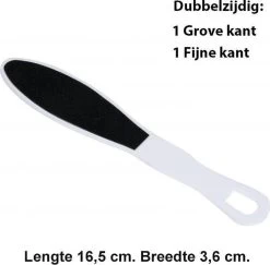 Rojafit Budget Voetvijl- Grove En Fijne Kant- MINI - Lengte 16,5 Cm.