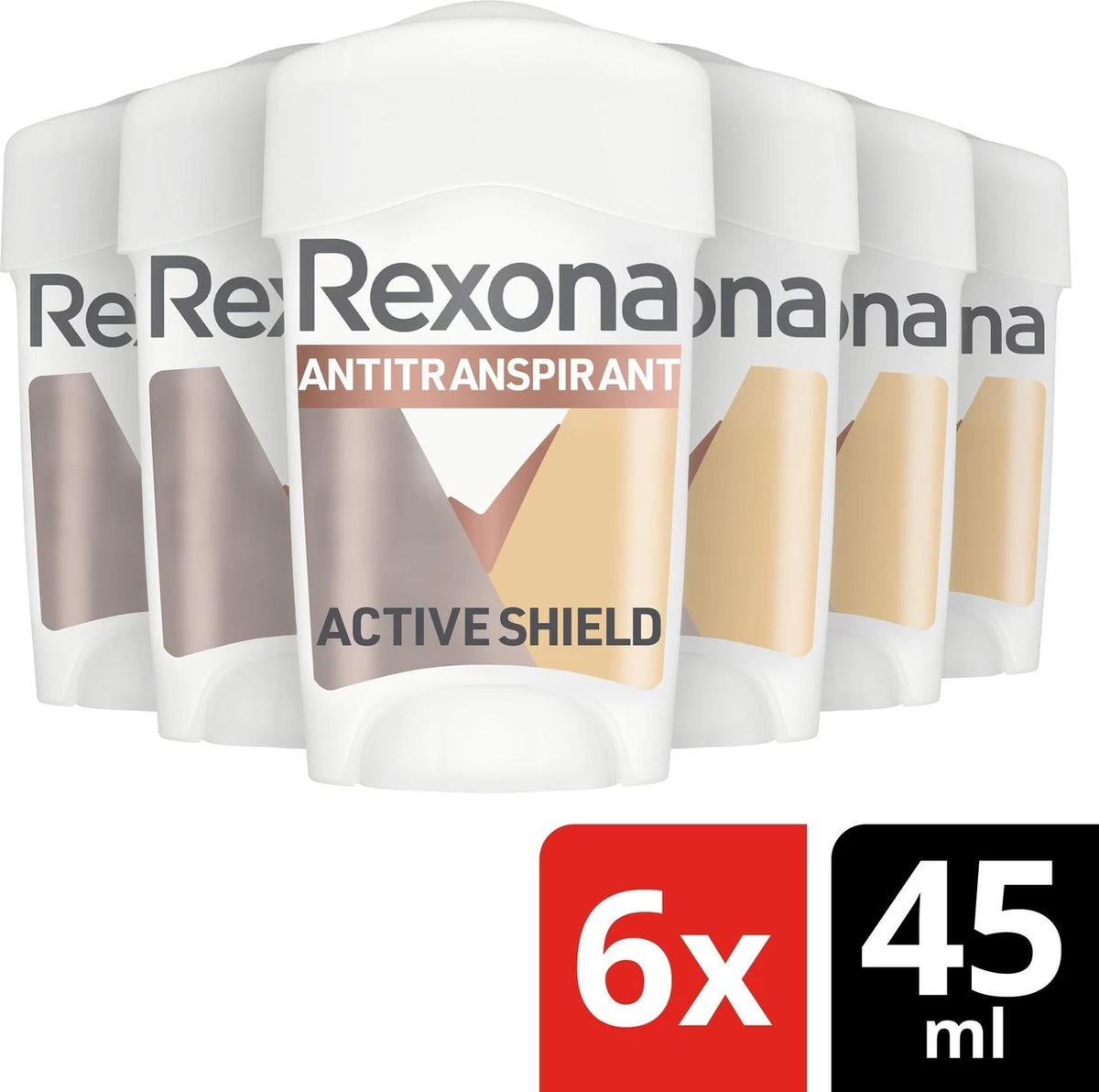 Rexona Women MaxPro Active Shield Deodorant - 6 X 45 Ml - Voordeelverpakking - Afbeelding 2