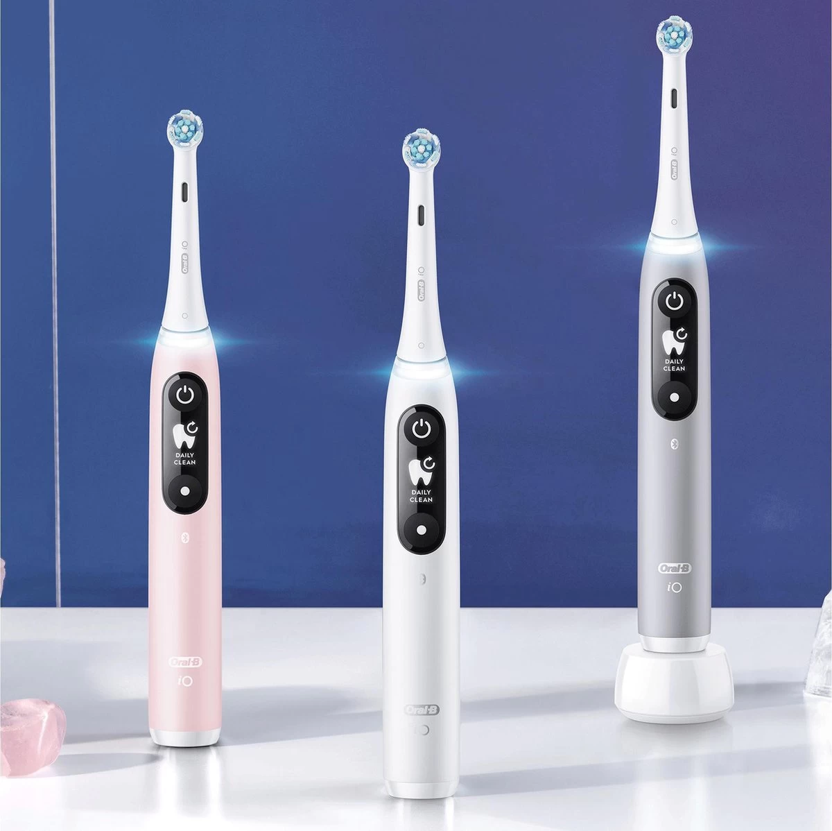 Oral B Oral-B IO - 6 - Opal Grey-Elektrische Tandenborstel Met Revolutionaire Magnetische Technologie Powered By Braun - Afbeelding 6