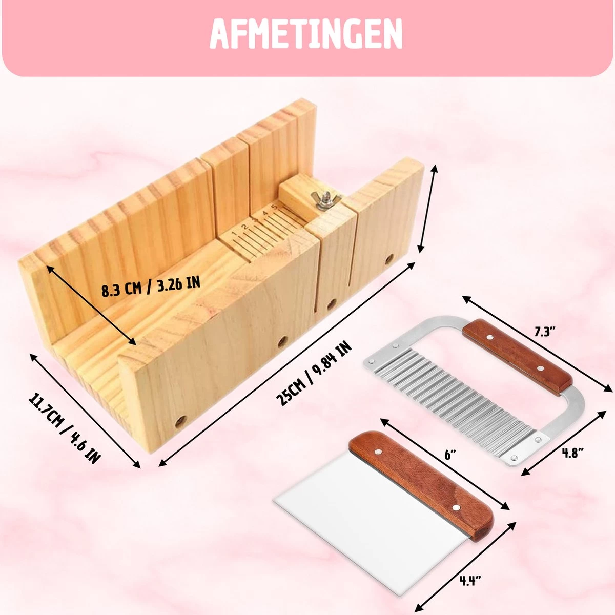 Zeep Maken Pakket Gietzeep Zelf Zeepjes Zeepmal Zeepvorm Siliconen DIY Dagdeals - Zeep Mal En Tools Voor Volwassenen - Afbeelding 7