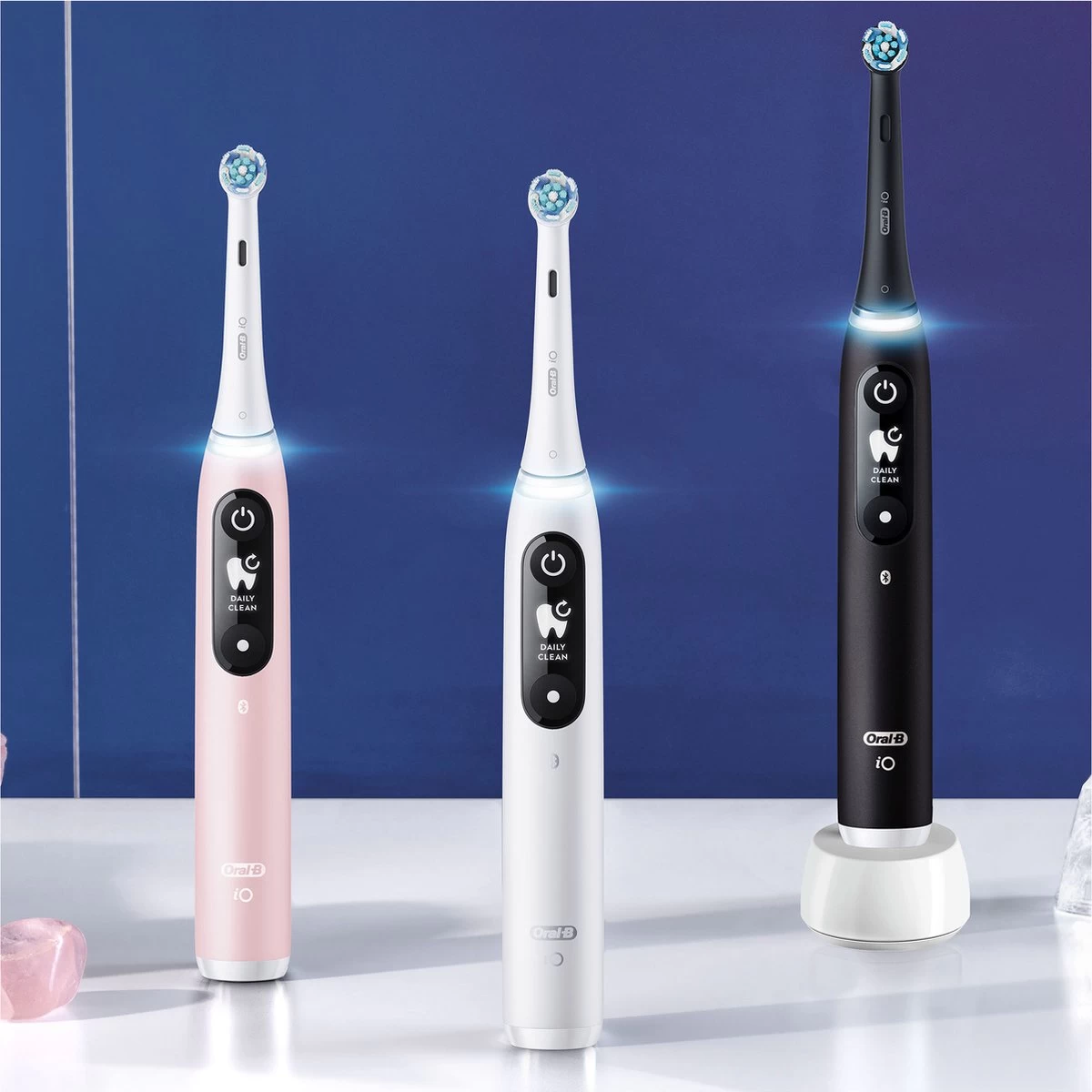 Oral B IO 6N - SMILE Black Lava Elektrische Tandenborstel Ontworpen Door Braun - Afbeelding 6