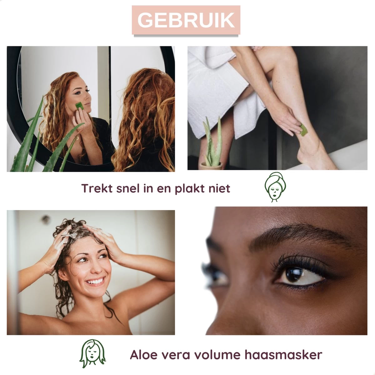 Dr. Green® 1x- Aloë Vera Blad - MAAK GEL IN 3 MINUTEN - 100% Puur - Biologisch - Afbeelding 2