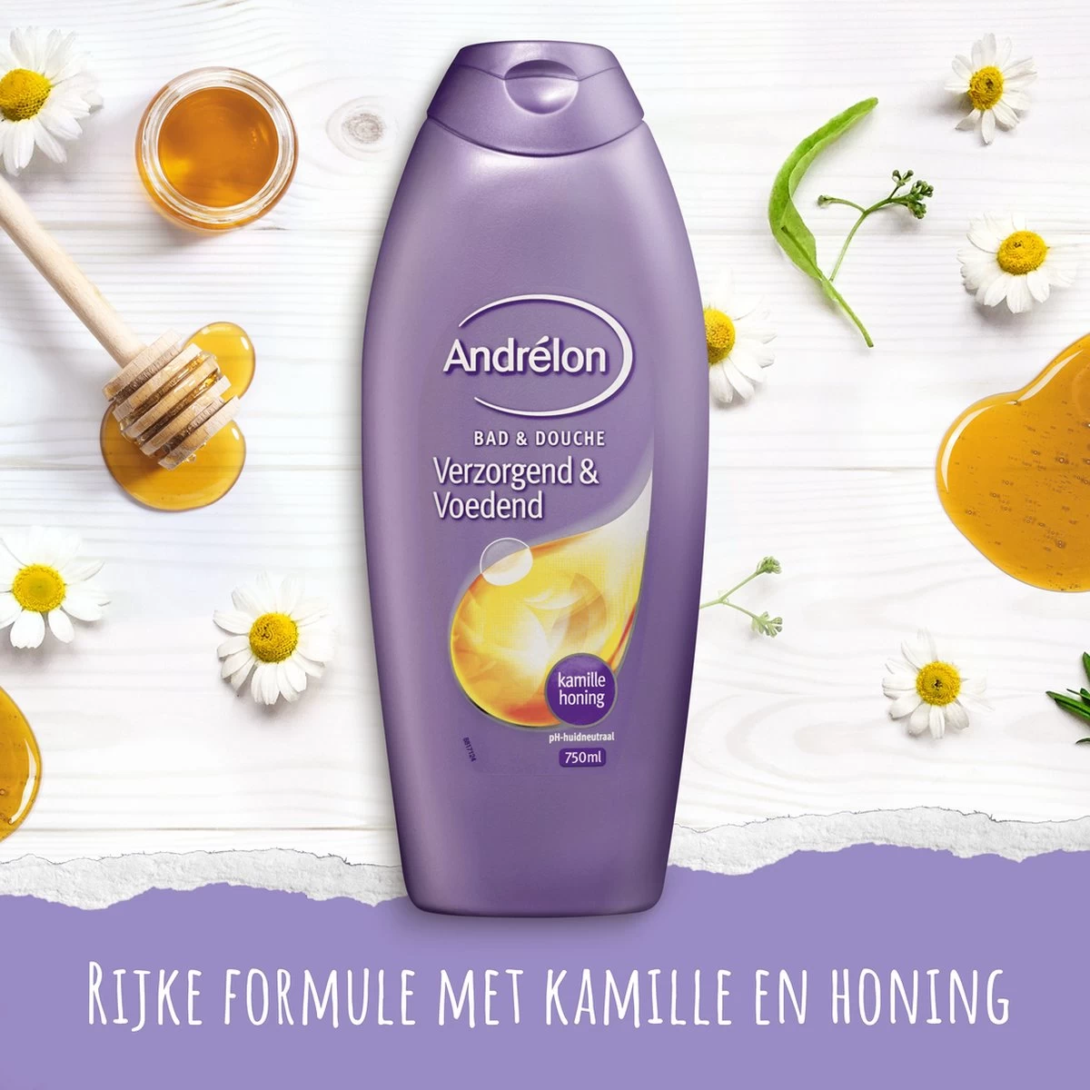 Andrélon 2in1 Bad & Douchegel - 6 X 750 Ml - Voordeelverpakking - Afbeelding 6