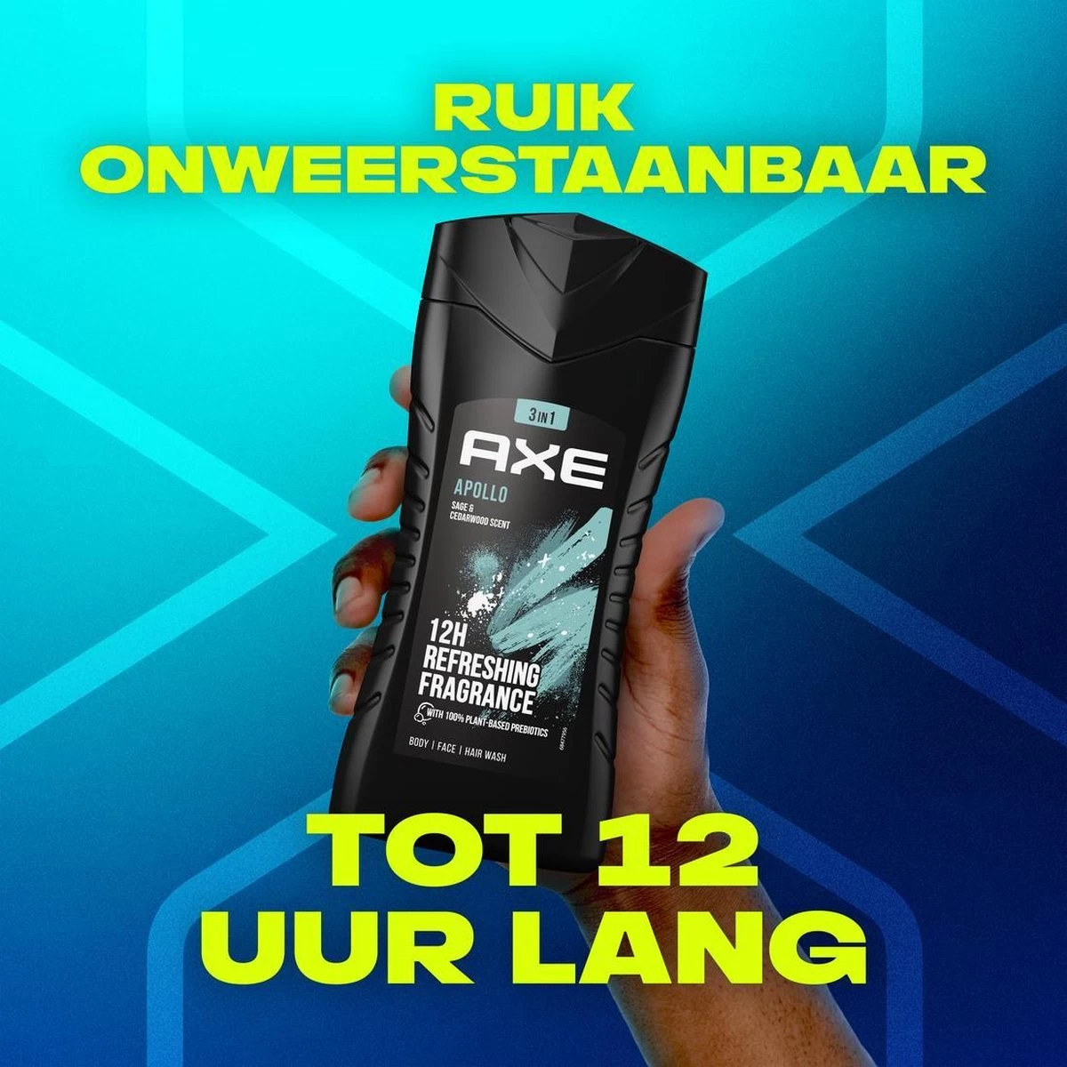 Axe Apollo Showergel - 6 X 250 Ml - Voordeelverpakking - Afbeelding 8