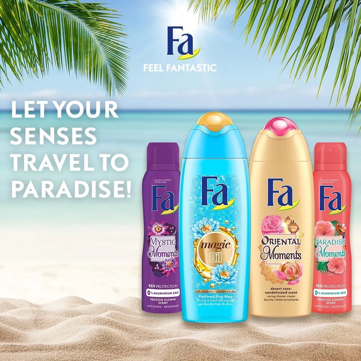 Fa Magic Oil Pink Jasmine Douchegel 6x 250ml - Grootverpakking - Afbeelding 5