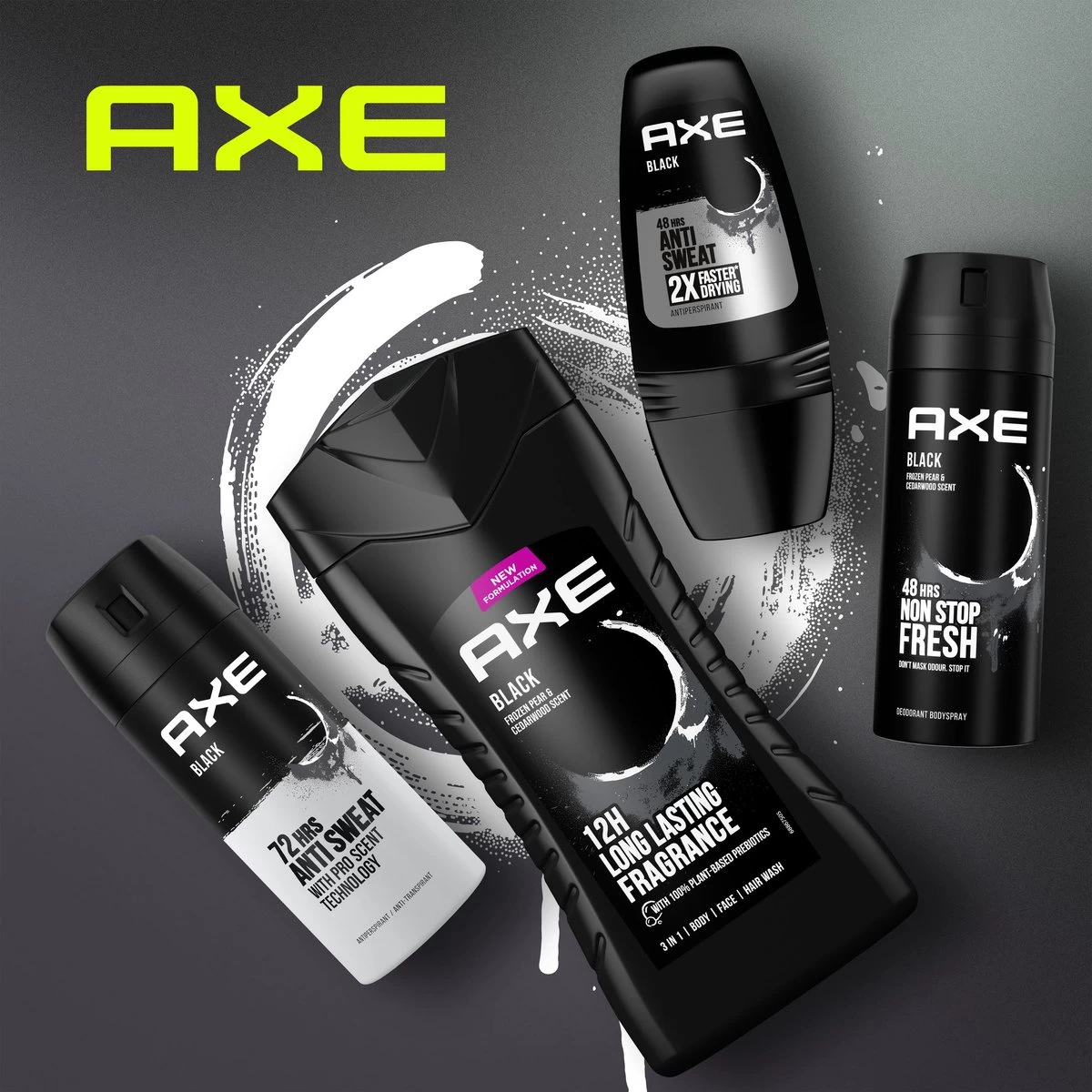 Axe Black 3-in-1 Douchegel - 6 X 250 Ml - Voordeelverpakking - Afbeelding 12