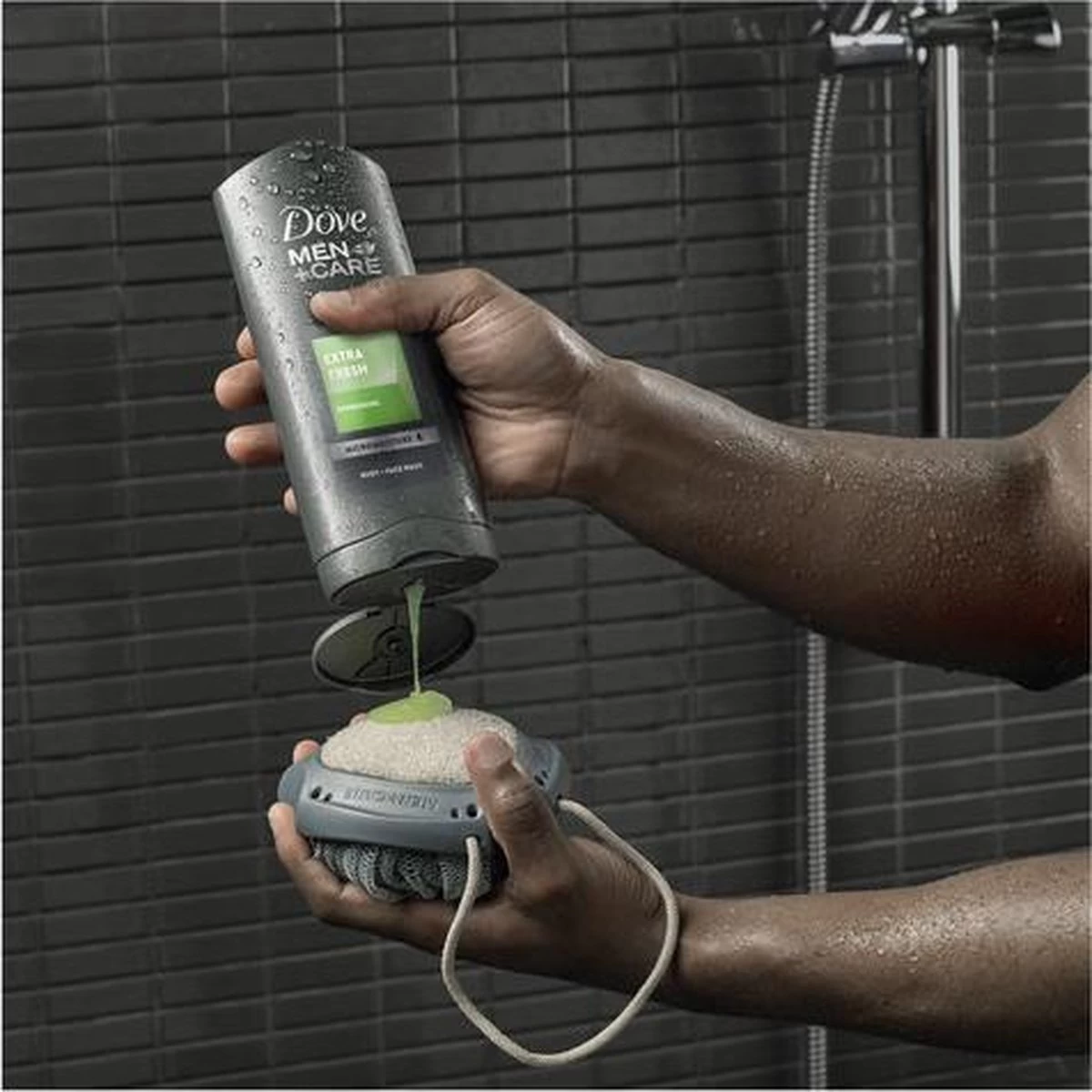 Dove Men+Care Extra Fresh Douchegel - 6 X 400 Ml - Voordeelverpakking - Afbeelding 6