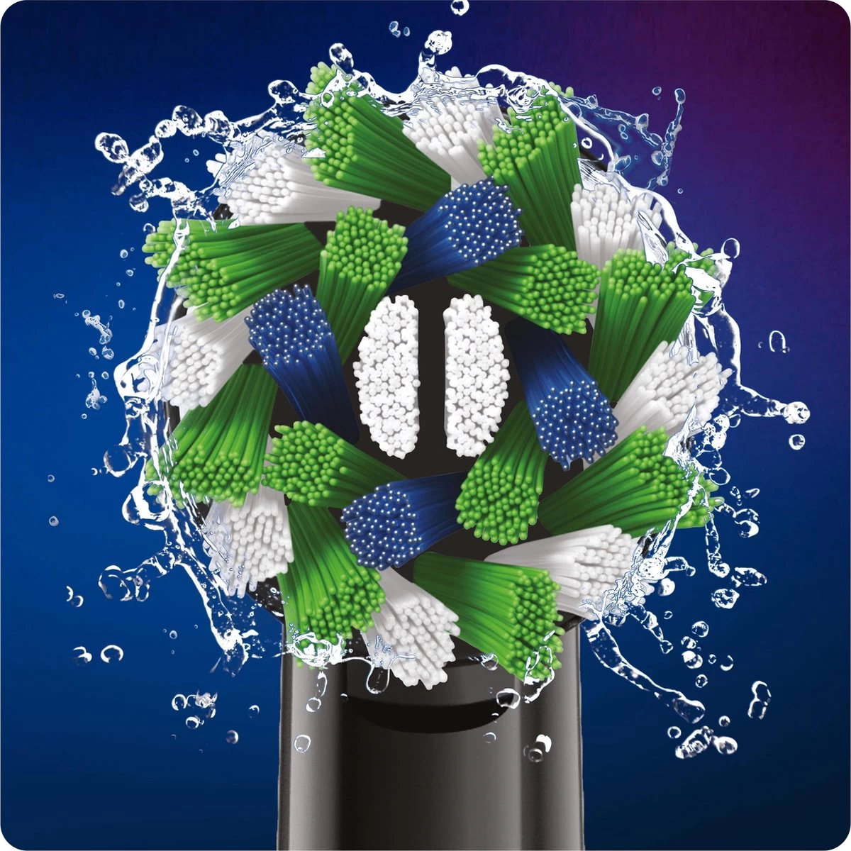 Oral B Oral-B CrossAction - Met CleanMaximiser-technologie - Opzetborstels - Zwart - 10 Stuks - Afbeelding 12