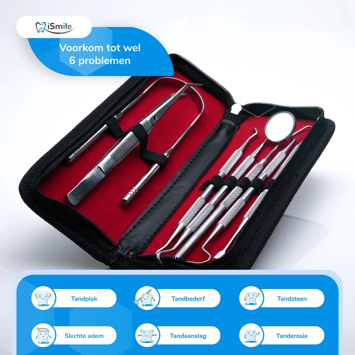 ISmile® - ISM-2199 - Elektrische Tandsteen Verwijderaar Met Sonische Trillingen - Afbeelding 8