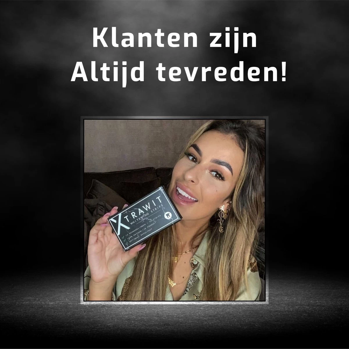 Xtrawit - Teeth Whitening Strips - Tandenbleekset - Wittere Tanden - Goedgekeurde Tandenbleek Strips - 30 Strips - Afbeelding 6