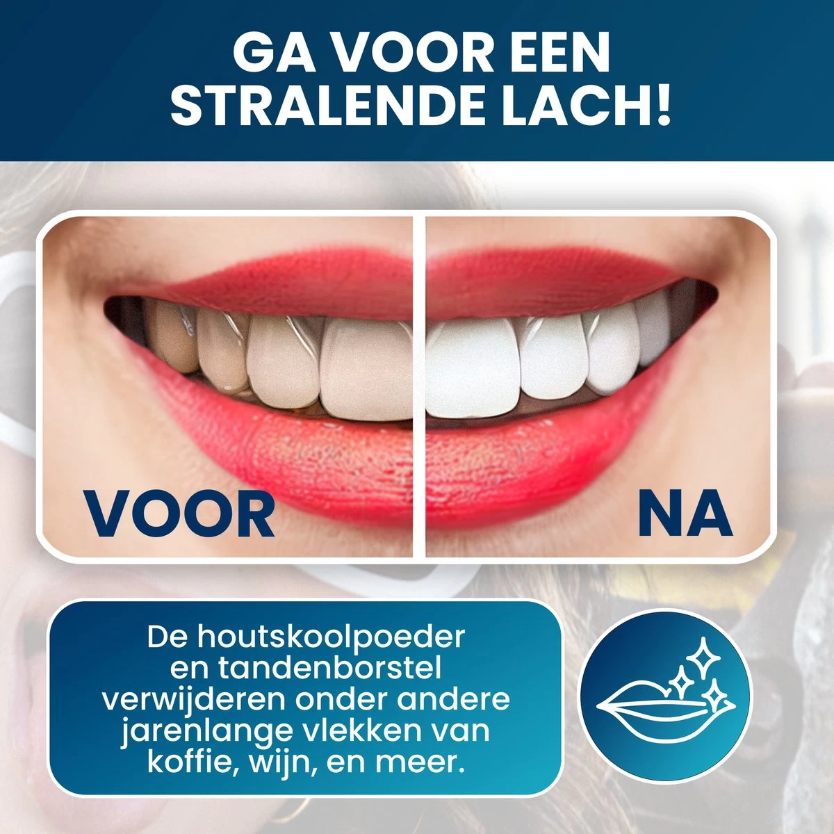 Tandenbleekset - Teeth Whitening - Teeth Whitener - Wittere Tanden - Tanden Bleken - Direct Resultaat - Zelfde Effect Als Whitening Strips - Afbeelding 3