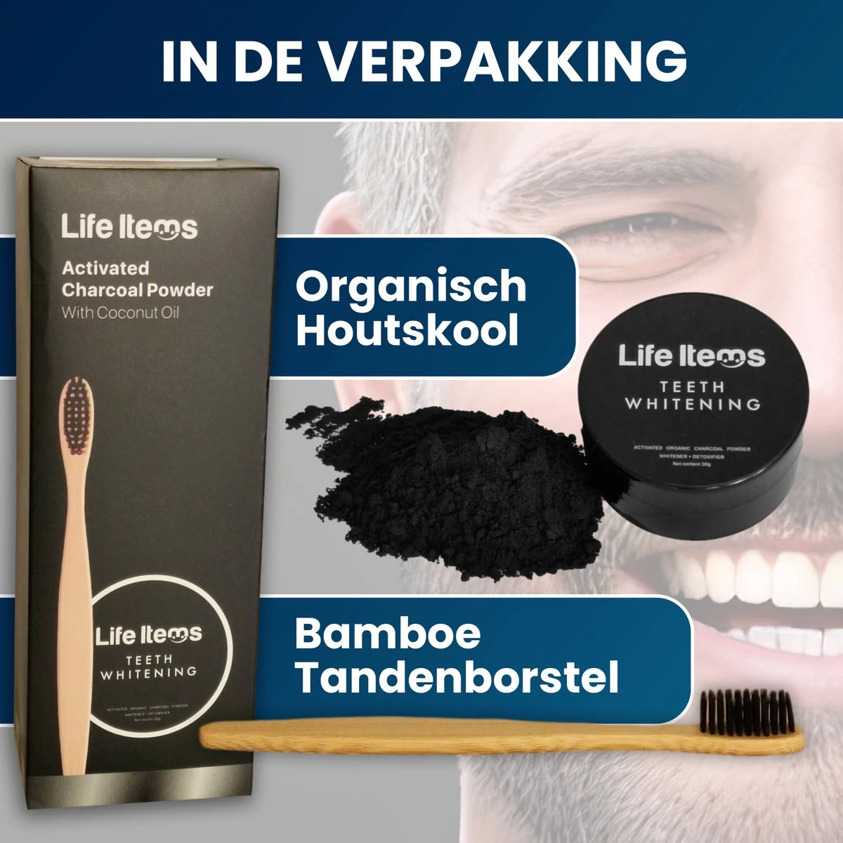 Tandenbleekset - Teeth Whitening - Teeth Whitener - Wittere Tanden - Tanden Bleken - Direct Resultaat - Zelfde Effect Als Whitening Strips - Afbeelding 5