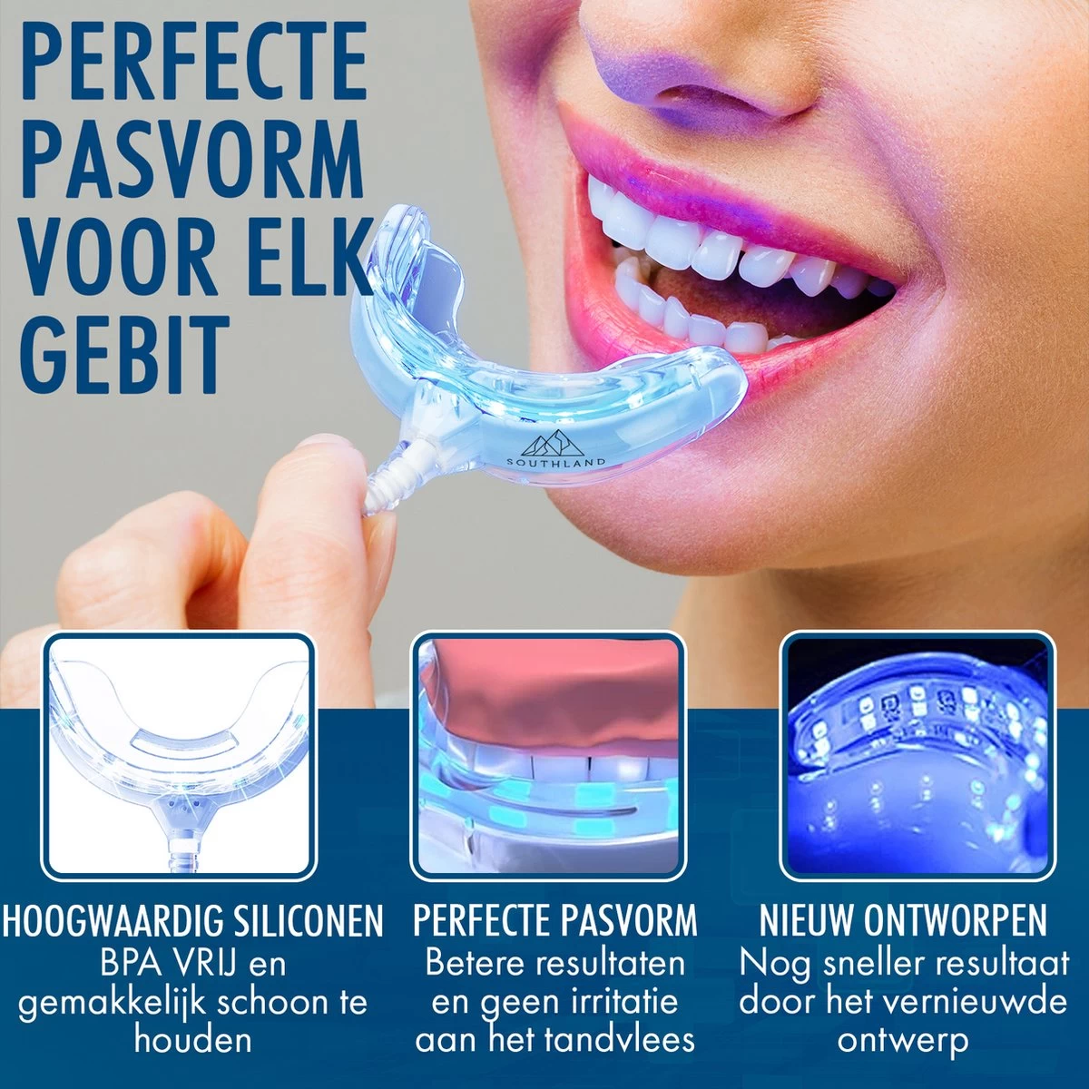 Southland Tandenbleekset - Tandenblekers - Whitening Strips - Teeth Whitening - Tanden Bleken - Afbeelding 6