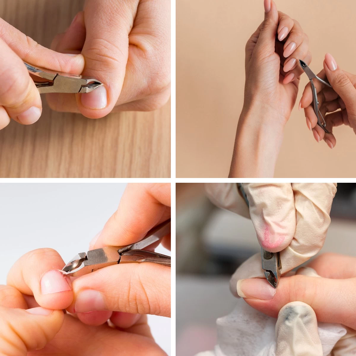 3 Delige Nagelriem Knipper Set - Cuticle Pusher Duwer Verwijderaar Trimmer Mesje - Bokkenpootje Nagels - Afbeelding 5