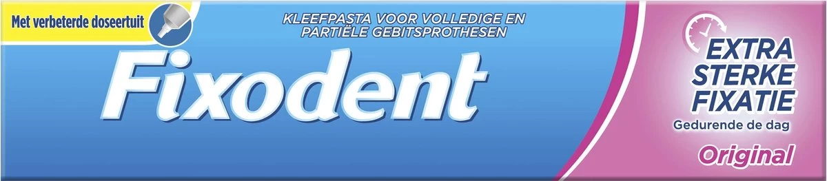 Fixodent Original Kleefpasta - Sterke Fixatie - Voordeelverpakking 6 X47 Gram - Afbeelding 5