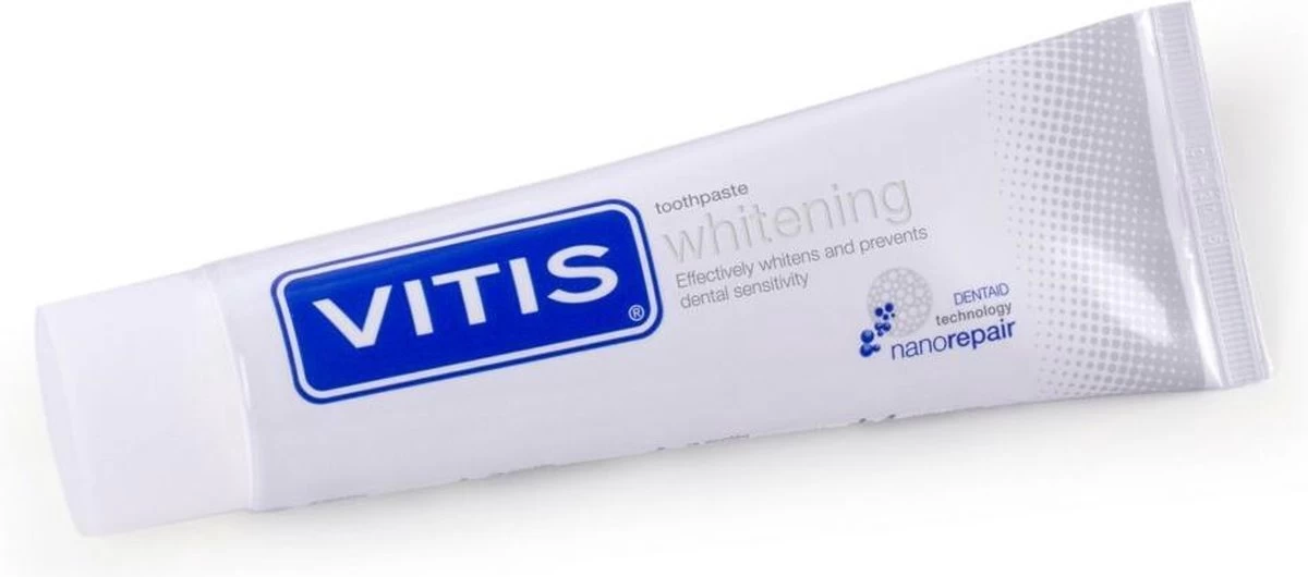 4x Vitis Whitening Tandpasta 75 Ml - Afbeelding 4