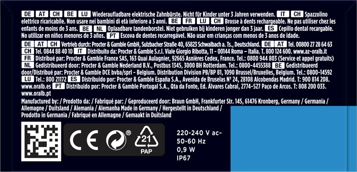 Oral B Oral-B Genius X - Wit - Elektrische Tandenborstel - Ontworpen Door Braun - 1 Handvat En 1 Opzetborstel - Afbeelding 6