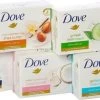 Dove Zeep - MIX - Voordeelverpakking - Dove Cream Bar Original / Dove Go Fresh Komkommer / Dove Go Fresh Revive / Dove Purely Pampering Sheabutter&Vanille / Dove Coconut Milk