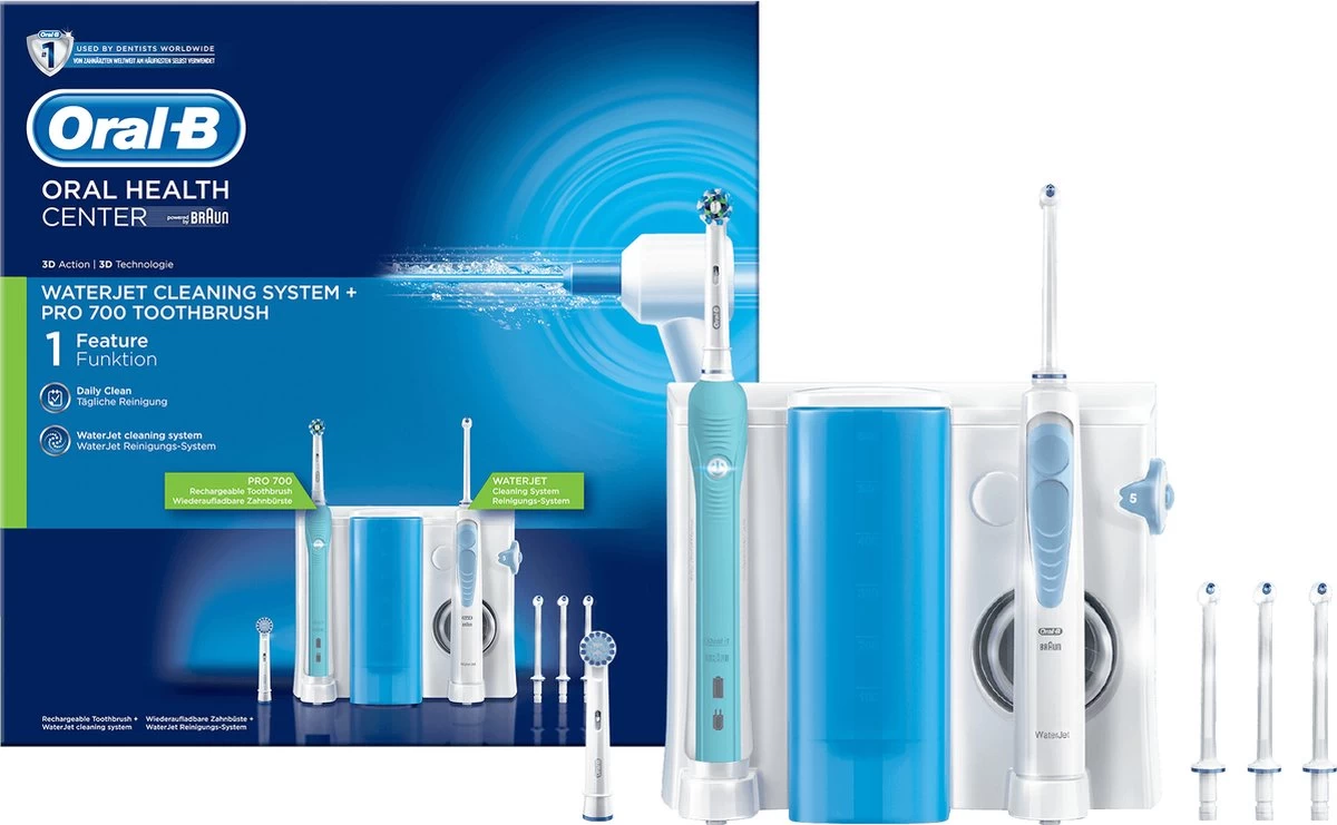 Oral B Braun Oral-B WaterJet + PRO 700 - Monddouche - Afbeelding 8