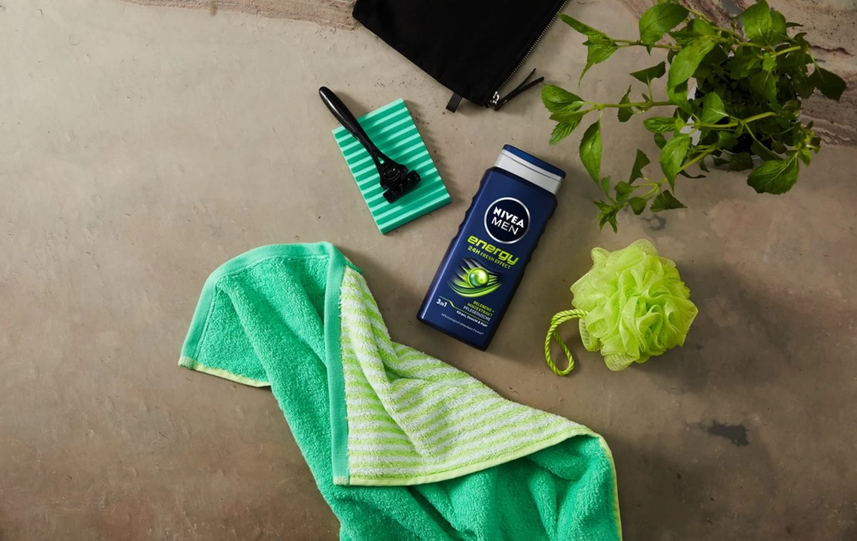 NIVEA MEN Energy - 6x 250 ML - Voordeelverpakking - Douchegel - Afbeelding 3