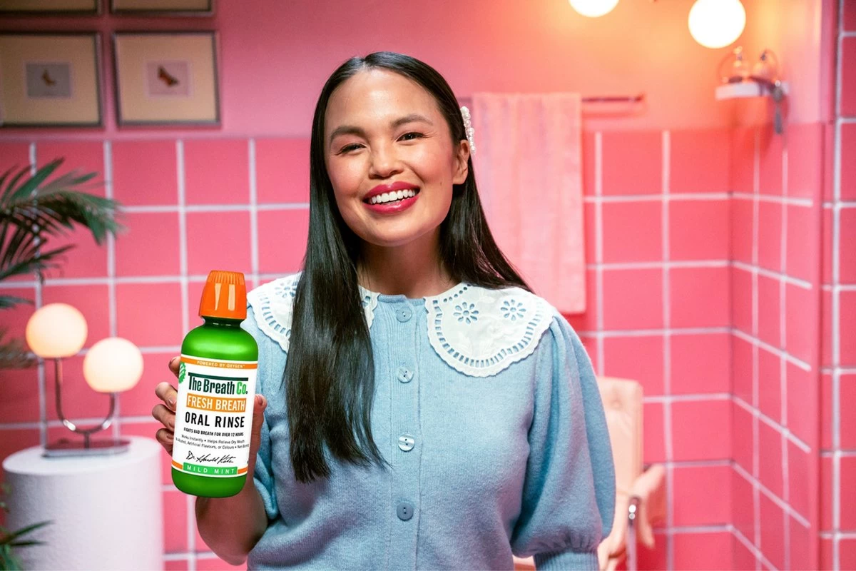 The Breath Co Mondwater - Mild Mint 500ML - Tegen - Slechte Adem - Droge Mond - Ontstoken Tandvlees - Afbeelding 3