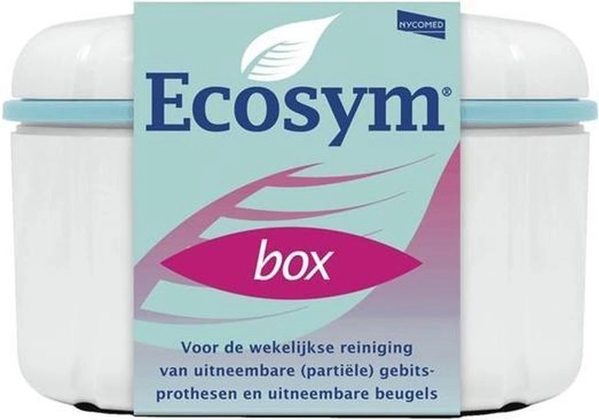 Ecosym Gebitsbakje - Kunstgebitreiniging - 1 Stuk - Afbeelding 2