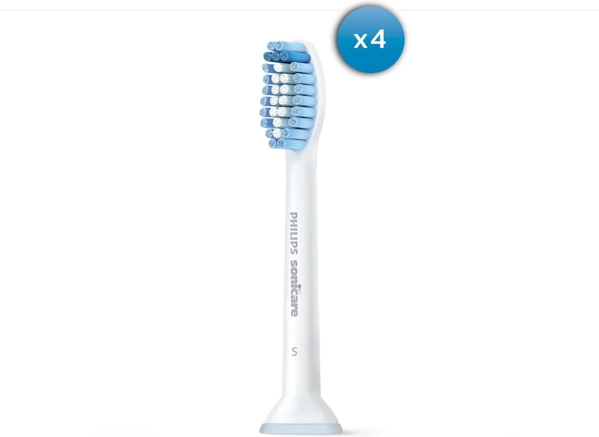 Philips Sonicare Sensitive 4 Opzetborstels HX 6054/07 - Afbeelding 2