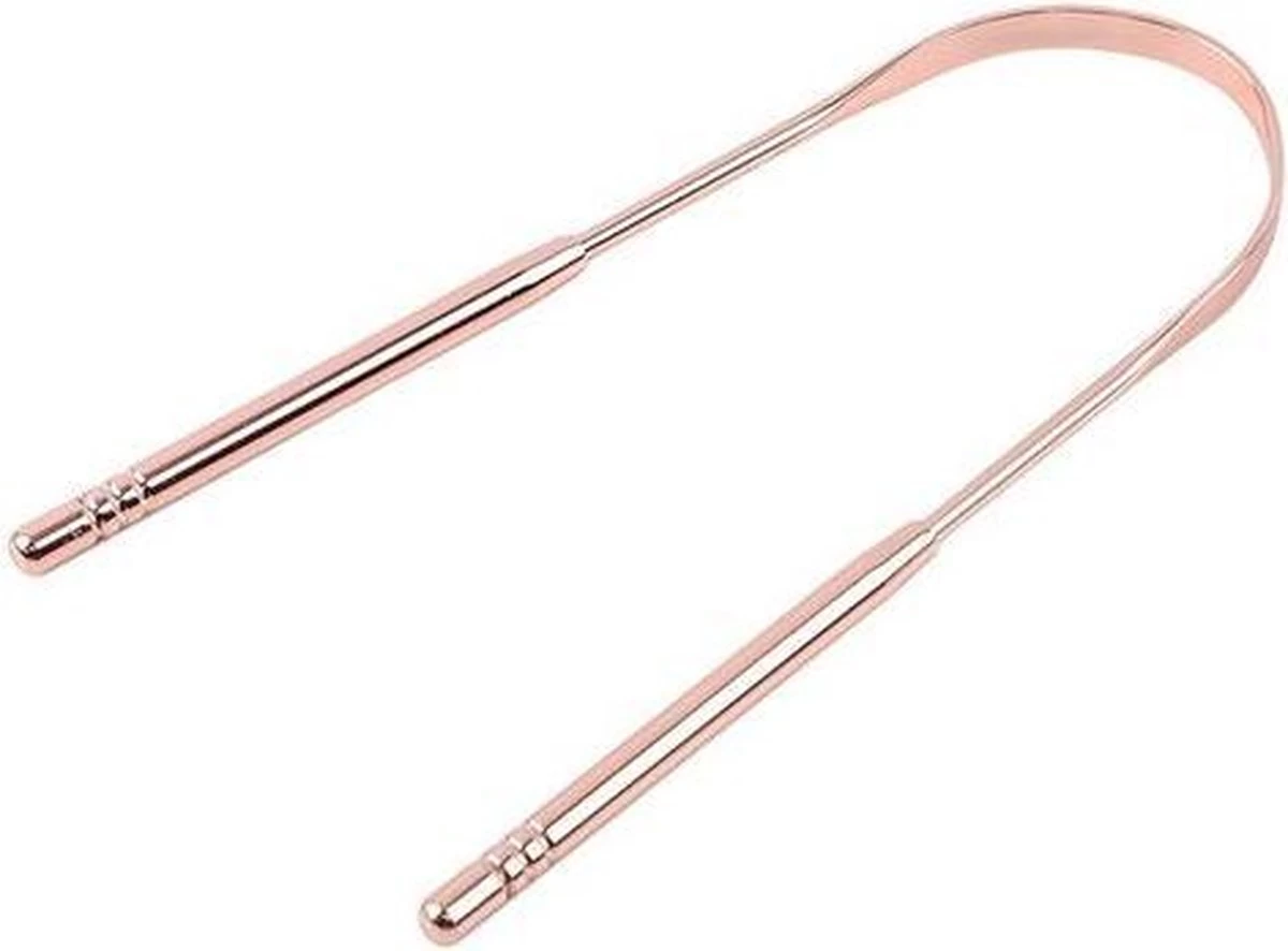 OrganiBrush 100% Koper Tongschraper / Tongreiniger - Antibacterieel - 2 Stuks - Afbeelding 6