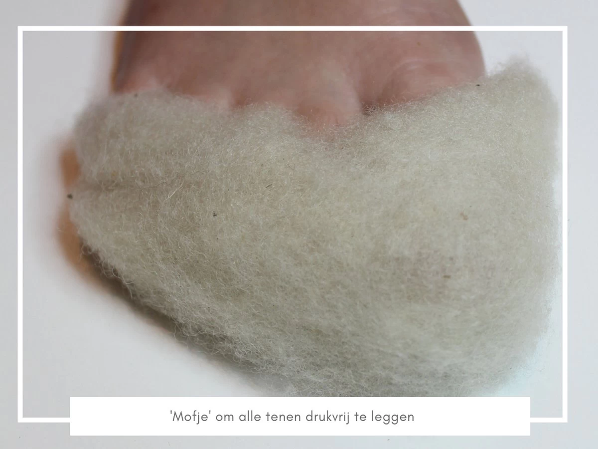 Merkloos WandelWol 10 Gram - De Oplossing Bij Blaren En Voet Ongemak - Antidruk & Antiblaar - Afbeelding 6