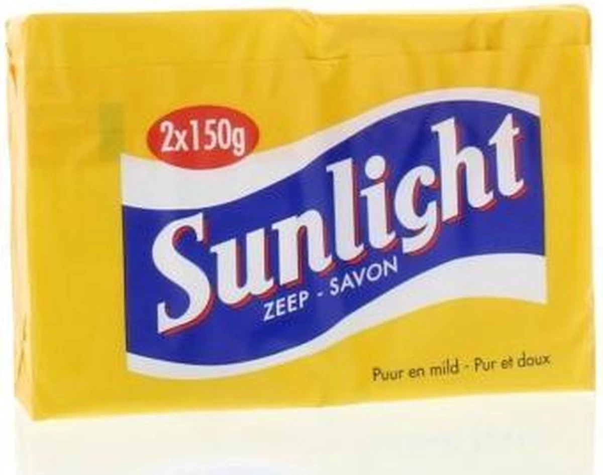 SUNLIGHT Zeep Huishoudzeep 2 X 150 G - Afbeelding 5